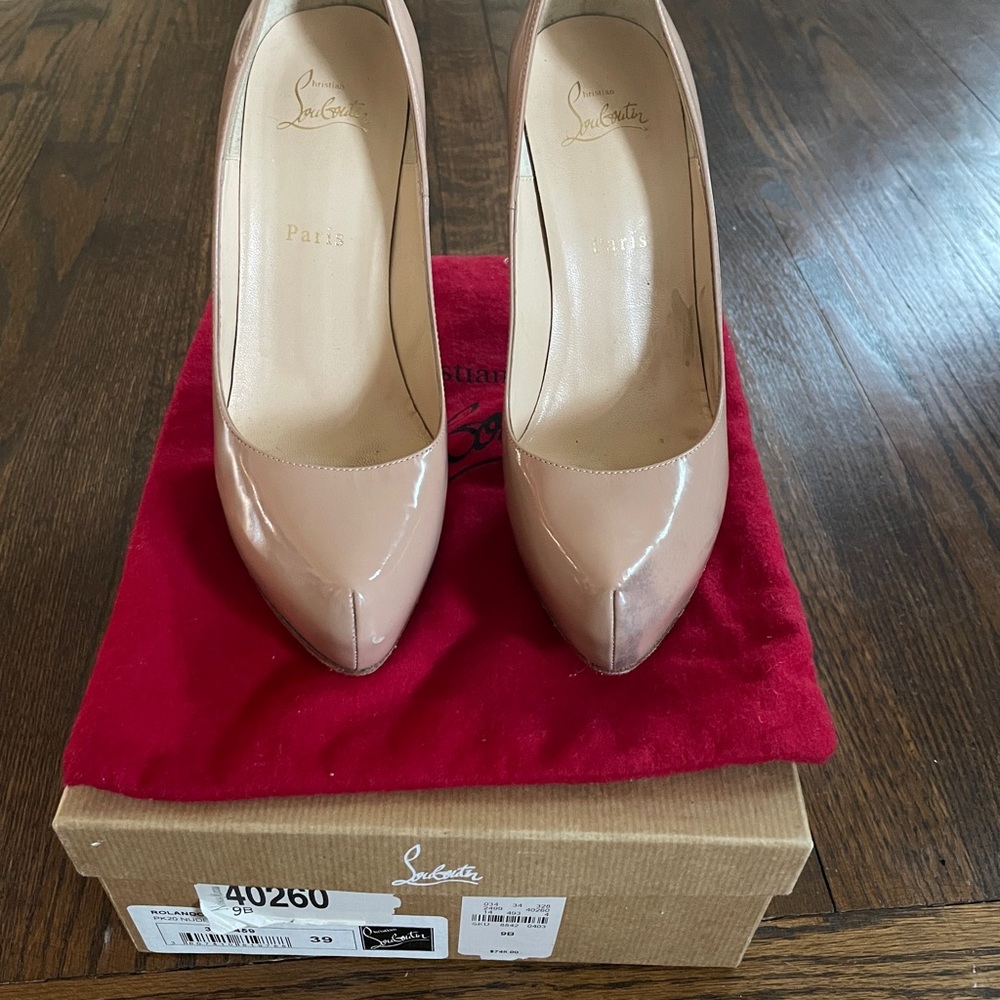 Christian Louboutin 120 Patent Rolando